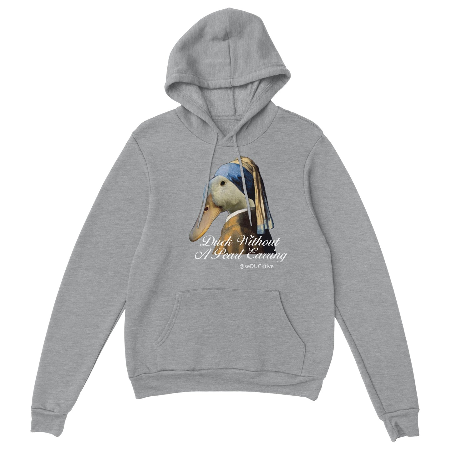 Duck Without A Pearl Earring Premium Hoodie