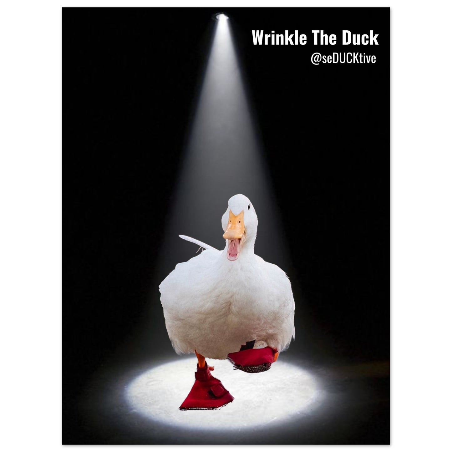 Wrinkle Running Semi-Glossy Paper Poster