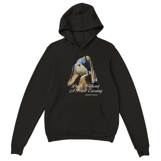 Duck Without A Pearl Earring Premium Hoodie