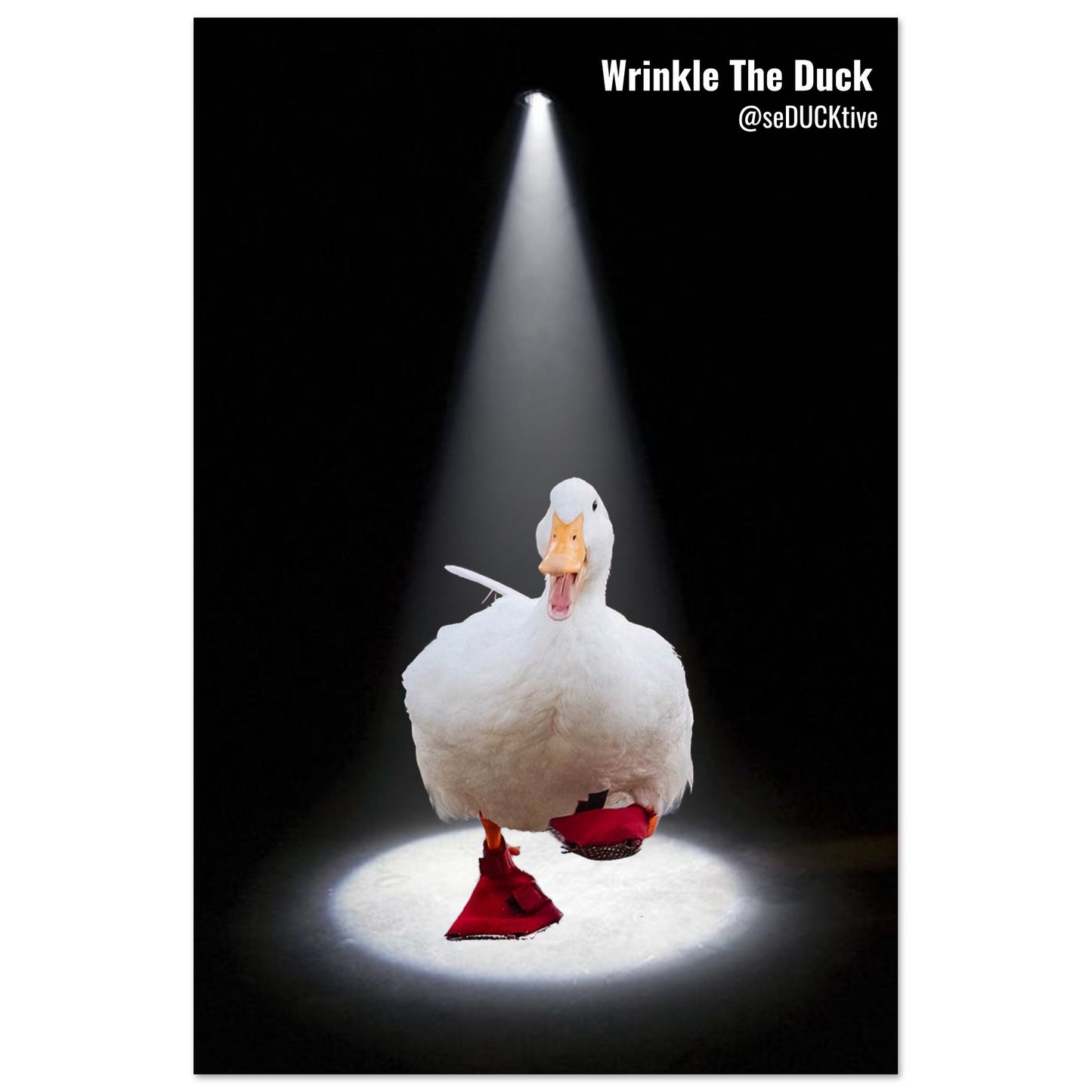 Wrinkle Running Semi-Glossy Paper Poster