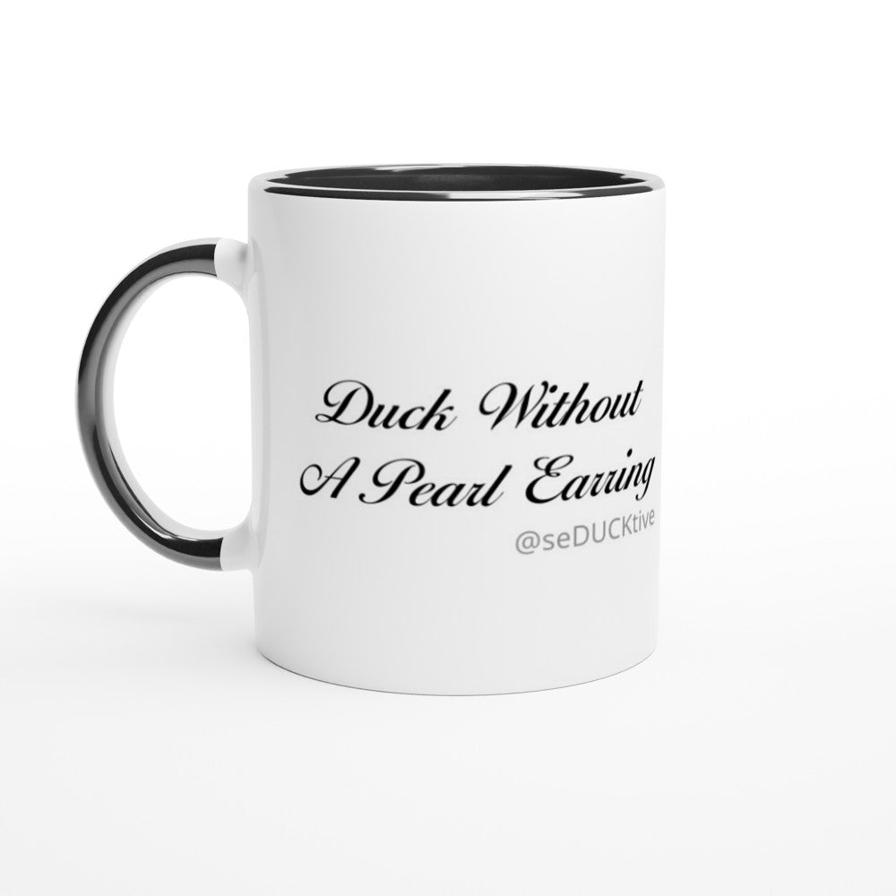 Duck Without A Pearl Earring Mug