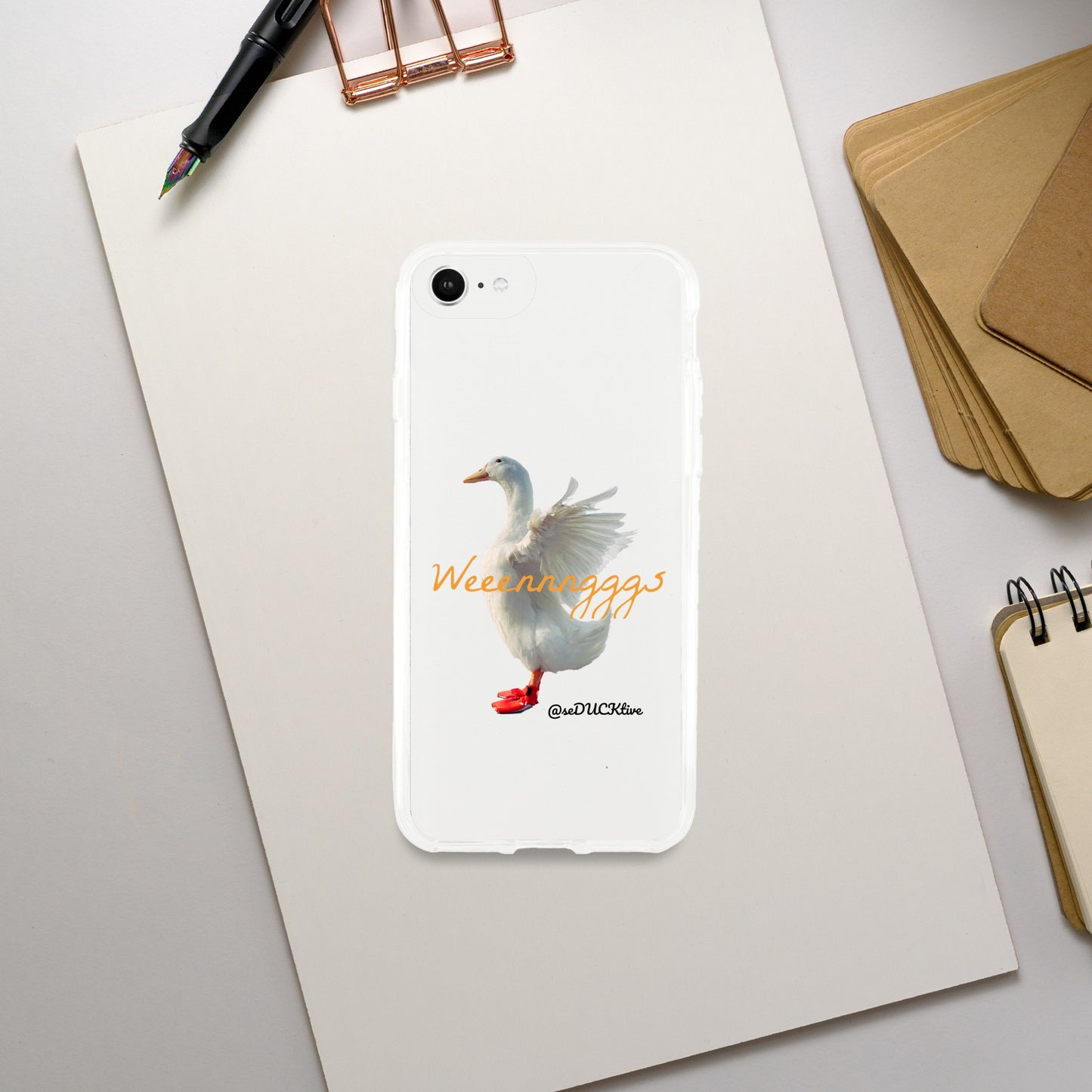 Weenngggs Clear iphone case