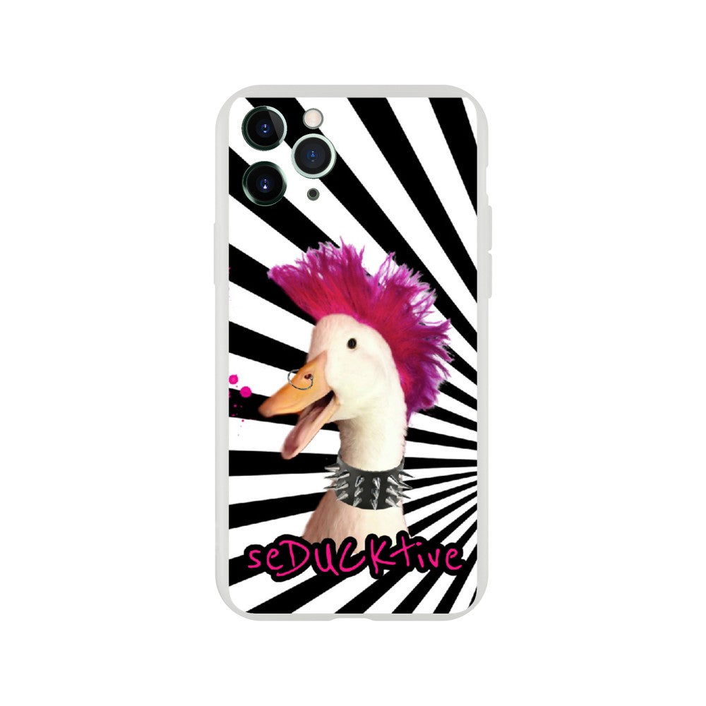 Rcok n Roll Wrinkle iphone case (black and white)