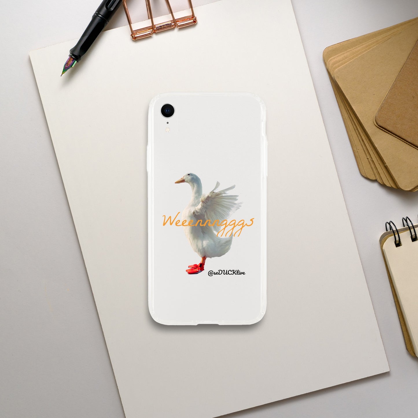 Weenngggs Clear iphone case