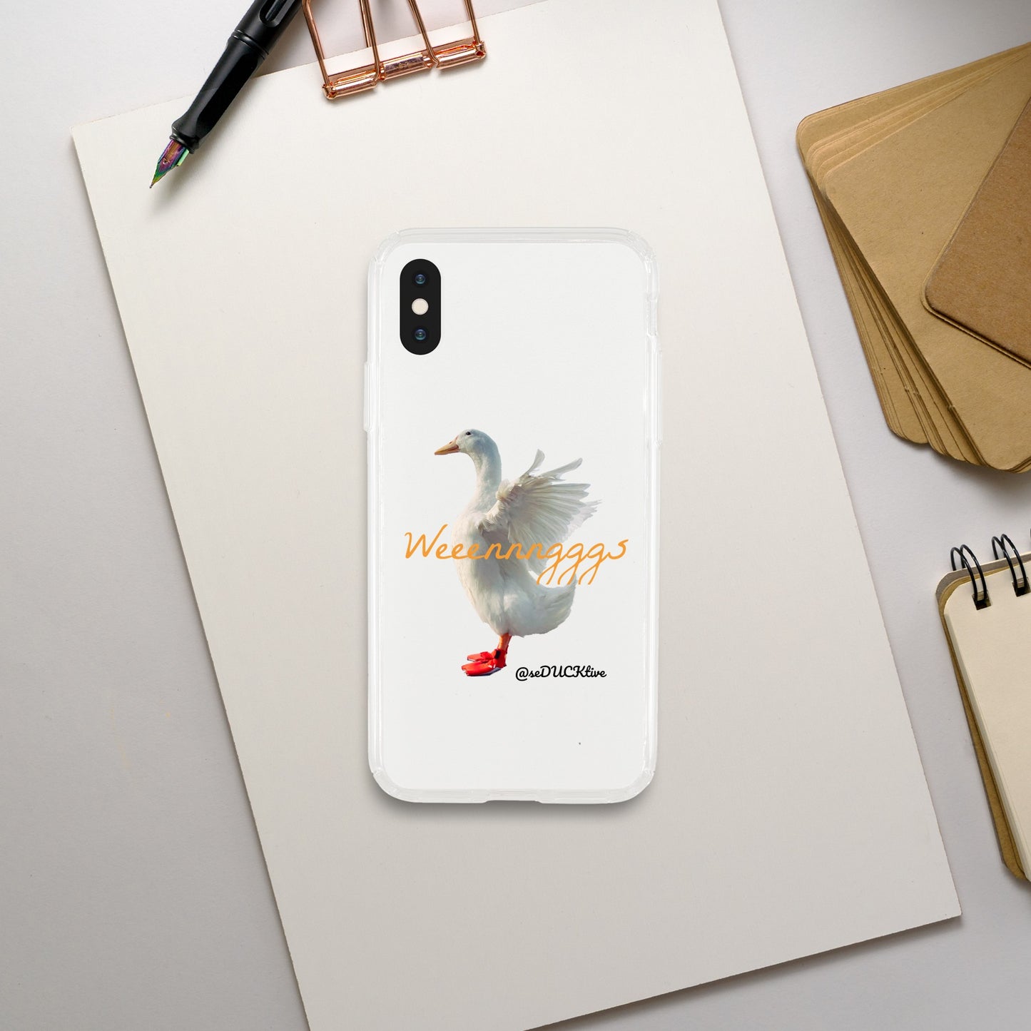 Weenngggs Clear iphone case