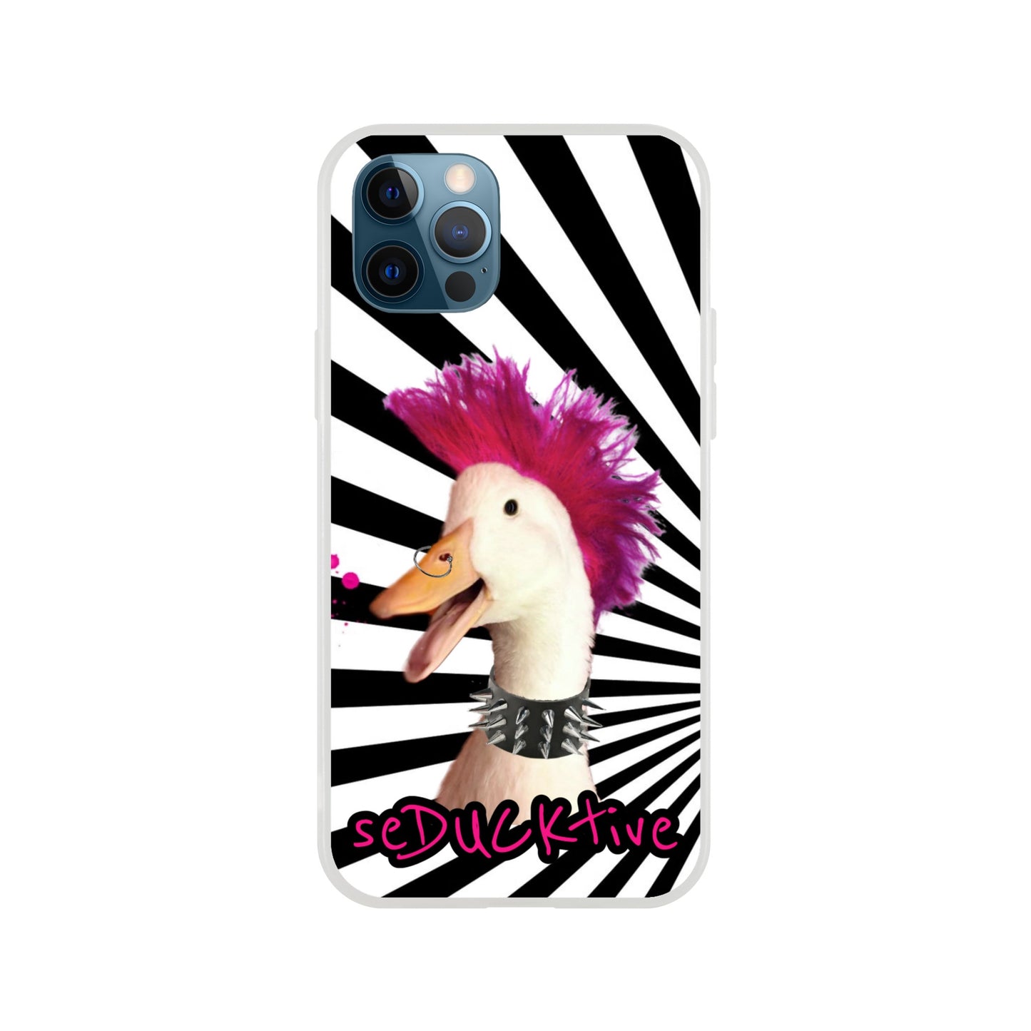 Rcok n Roll Wrinkle iphone case (black and white)