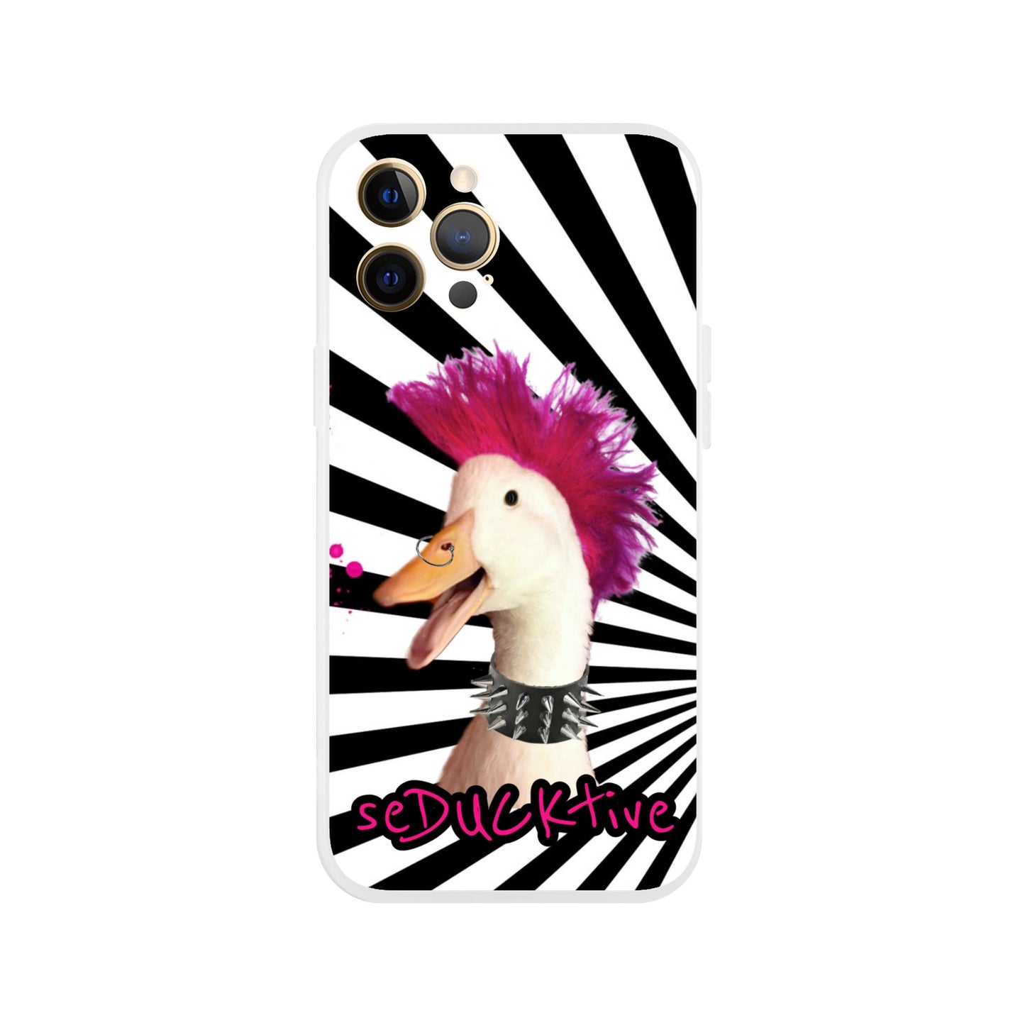 Rcok n Roll Wrinkle iphone case (black and white)