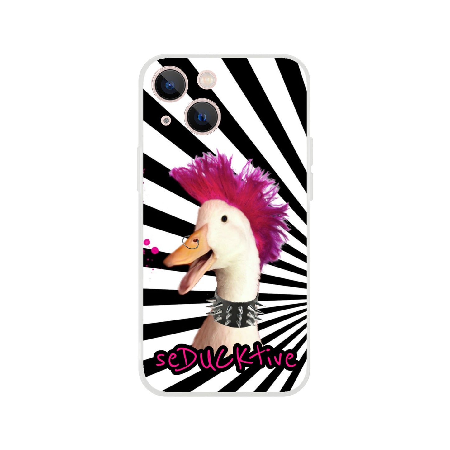 Rcok n Roll Wrinkle iphone case (black and white)