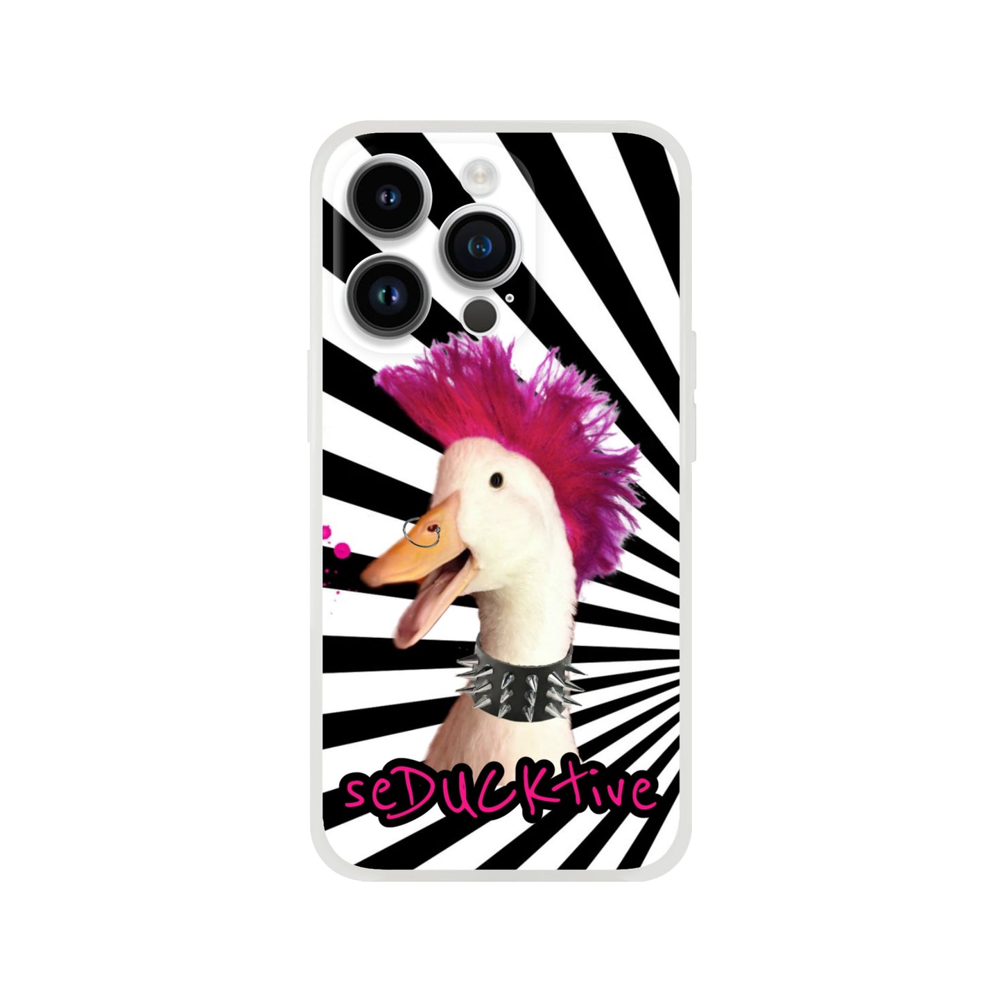 Rcok n Roll Wrinkle iphone case (black and white)