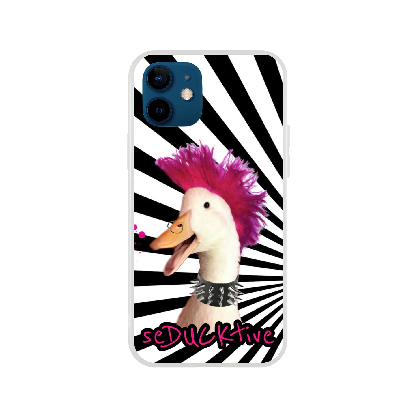 Rcok n Roll Wrinkle iphone case (black and white)