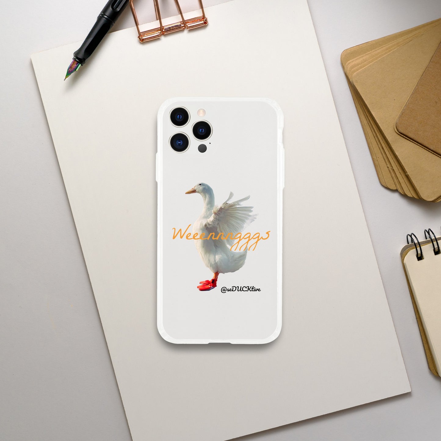 Weenngggs Clear iphone case