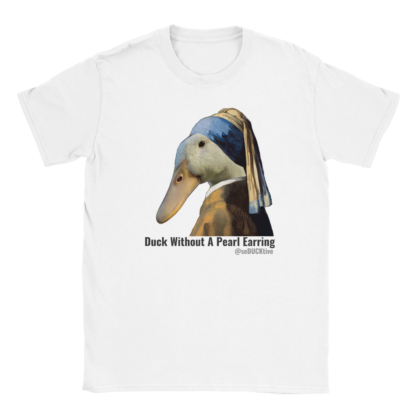 Duck Without A Pearl Earring T Shirt