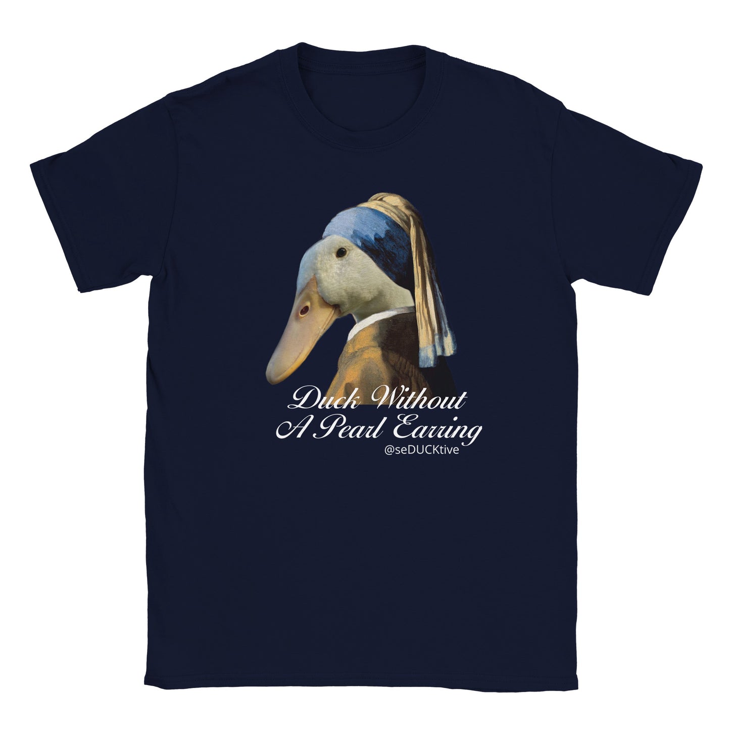 Duck Without A Pearl Earring T Shirt