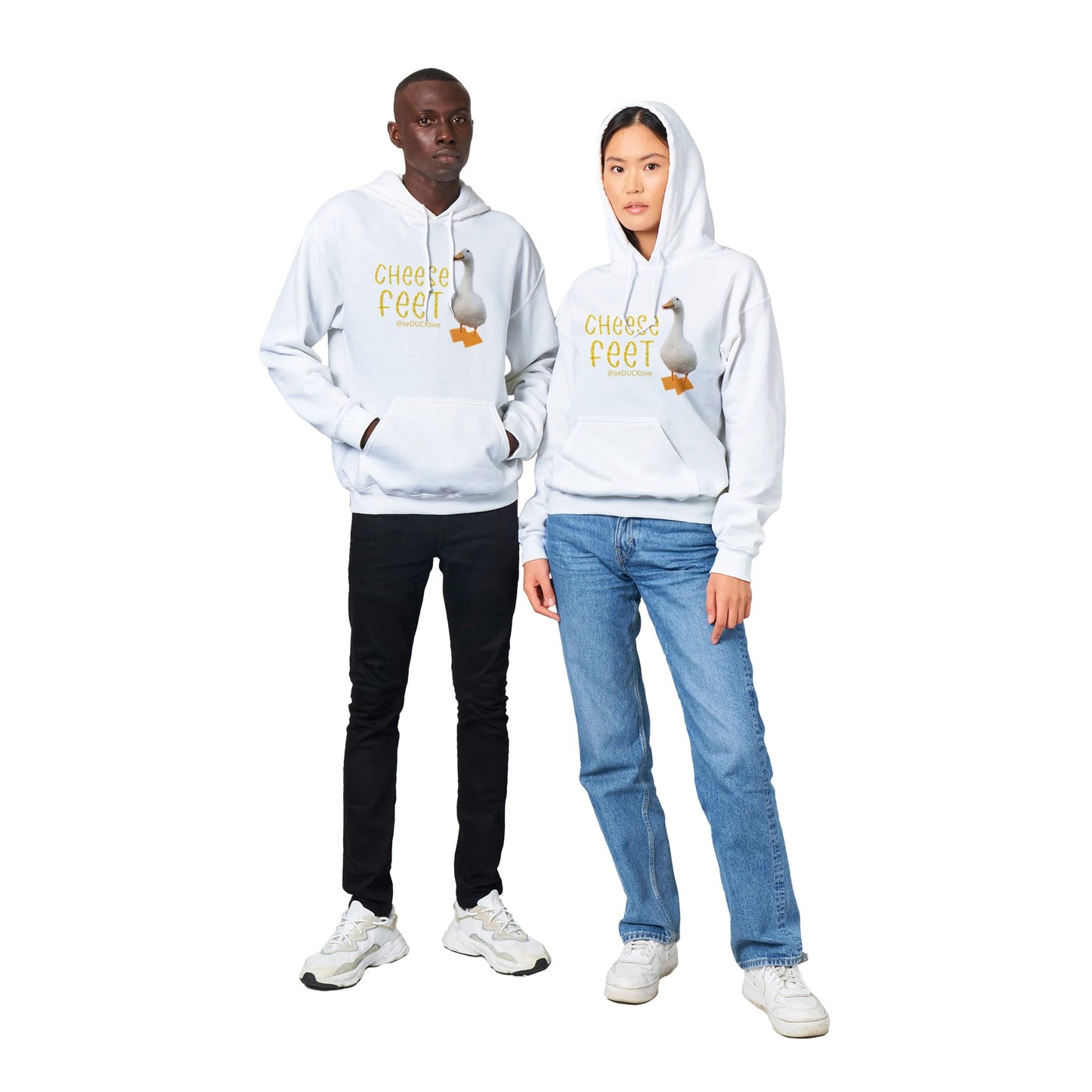 Cheese Feet Pullover Hoodie - Single Cheese