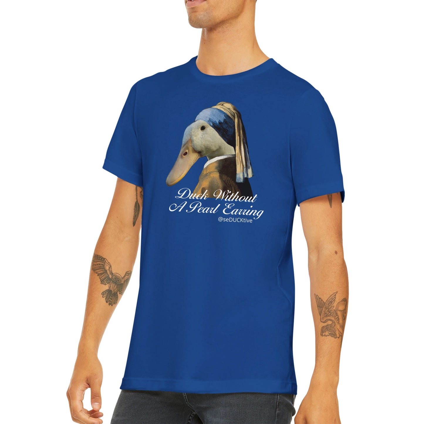 Duck Without A Pearl Earring T Shirt