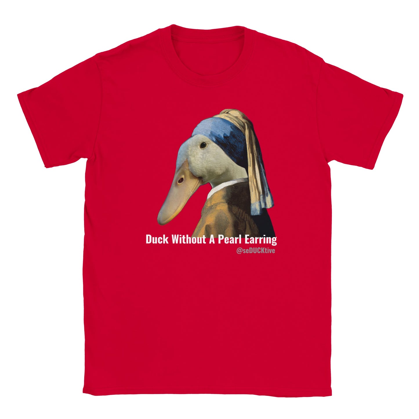 Duck Without A Pearl Earring T Shirt