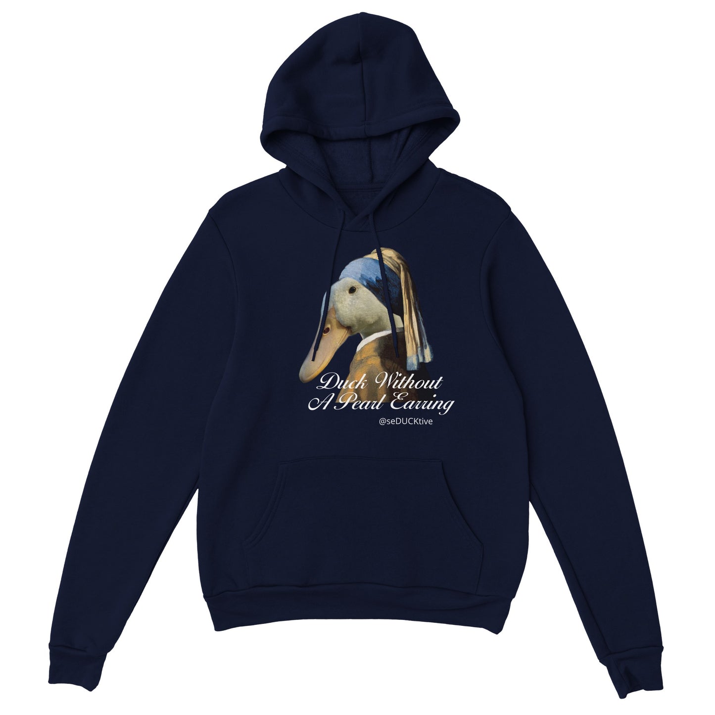 Duck Without A Pearl Earring Premium Hoodie